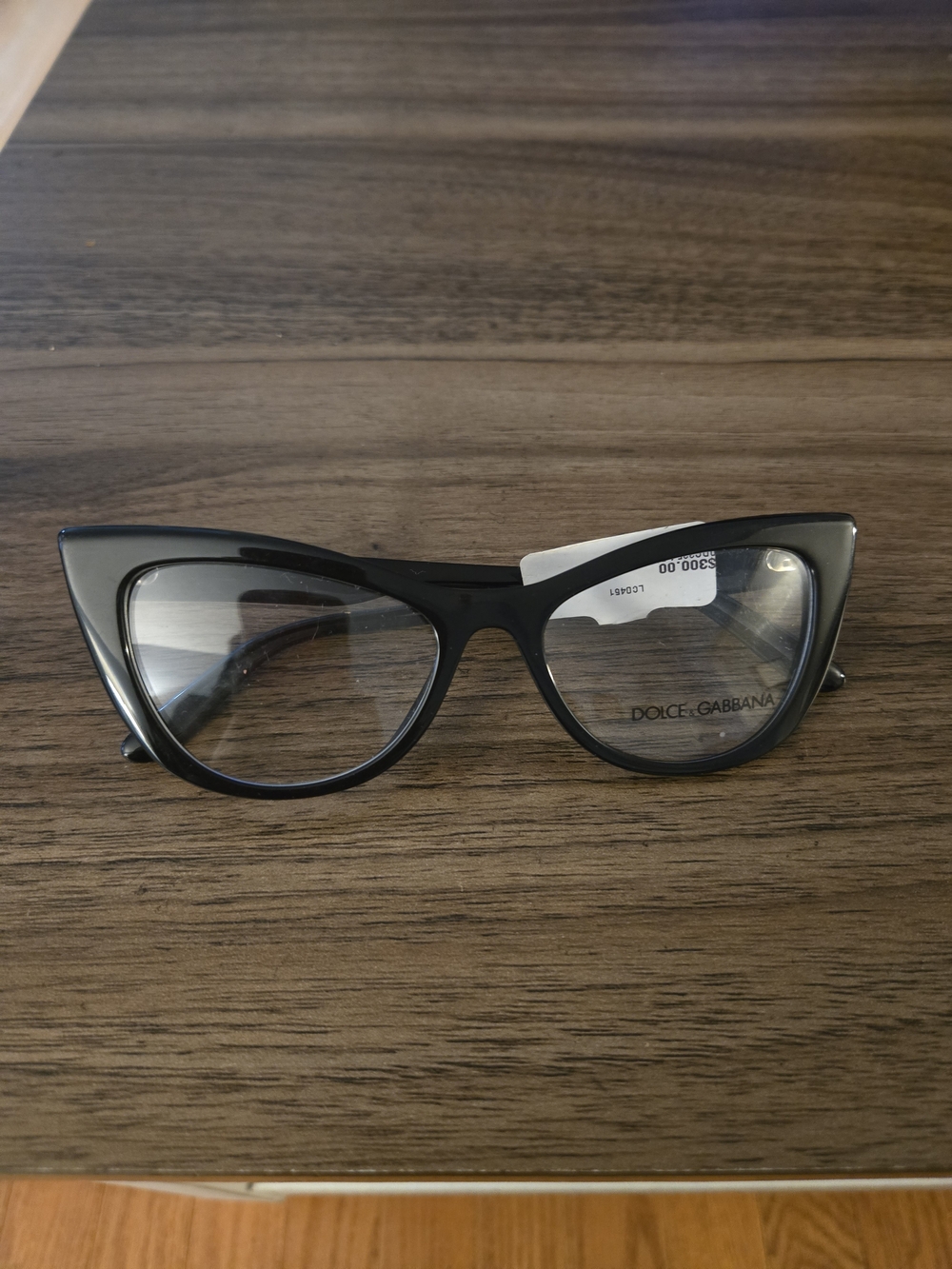 Dolce & Gabbana Women's Black Cat-Eye Glasses